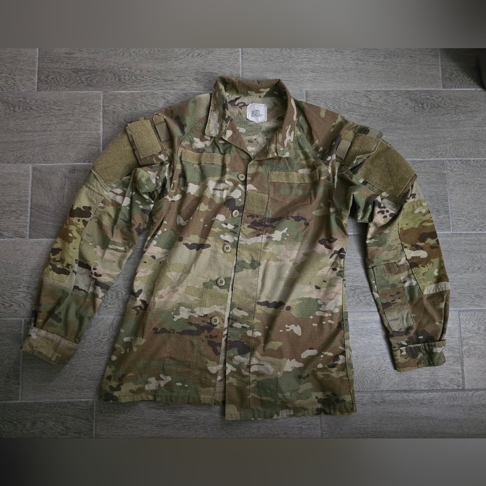 Camouflage Military Style Men's Shirt